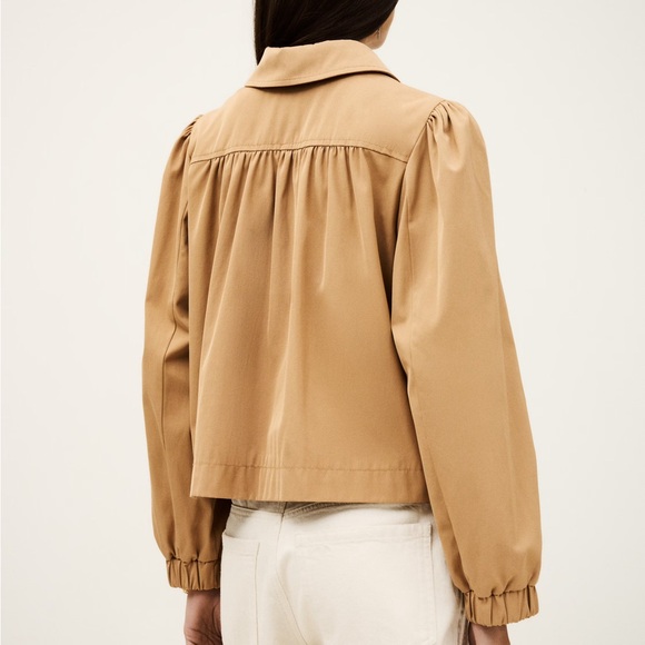 Icon Ruffle Coat ~Camel - Picture 5 of 7